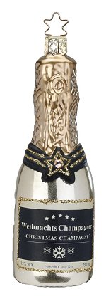 Christmas Champagne<br>2019 Inge-glas Ornament